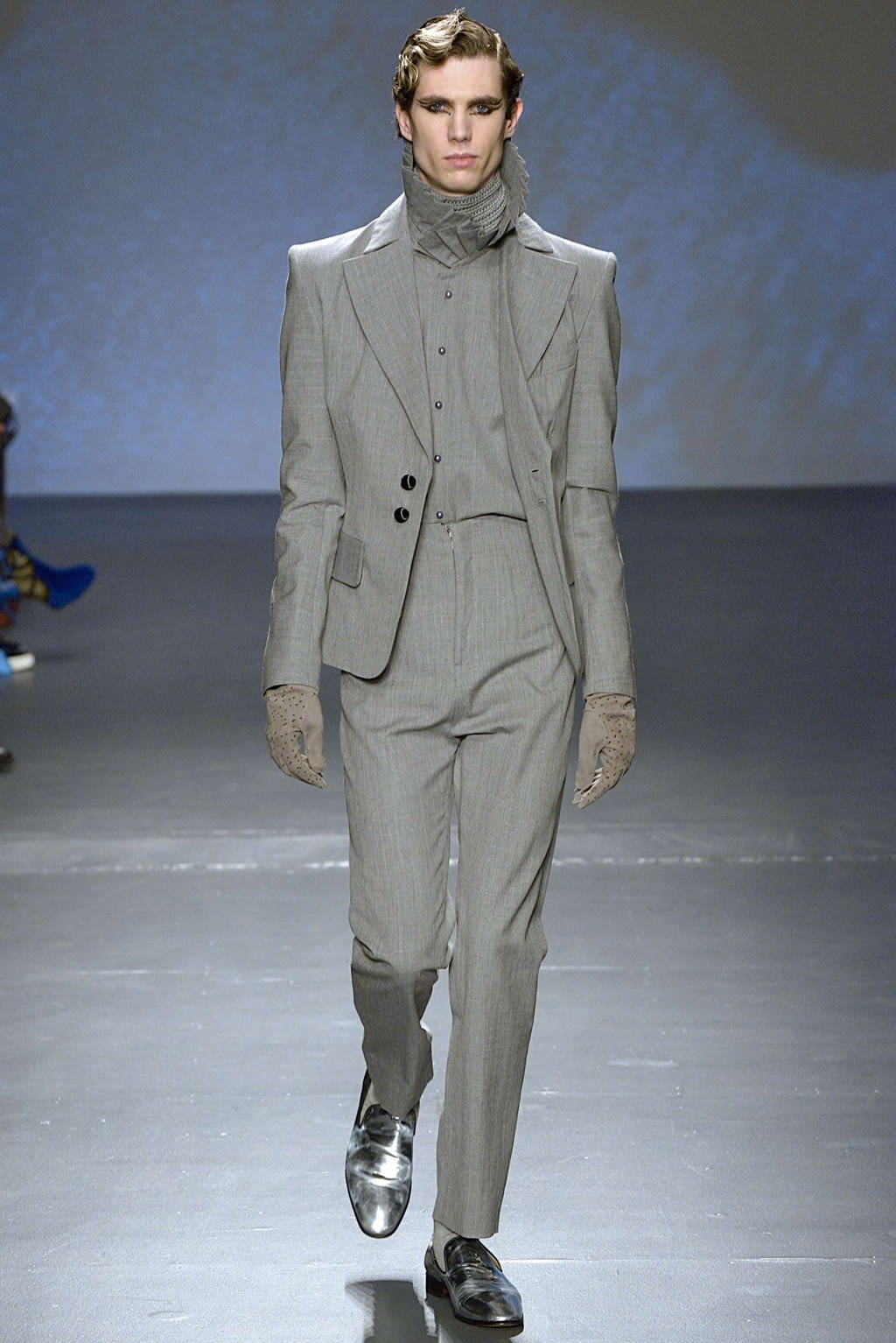 Fashion Week New York Fall/Winter 2019 look 3 from the Palomo Spain collection menswear
