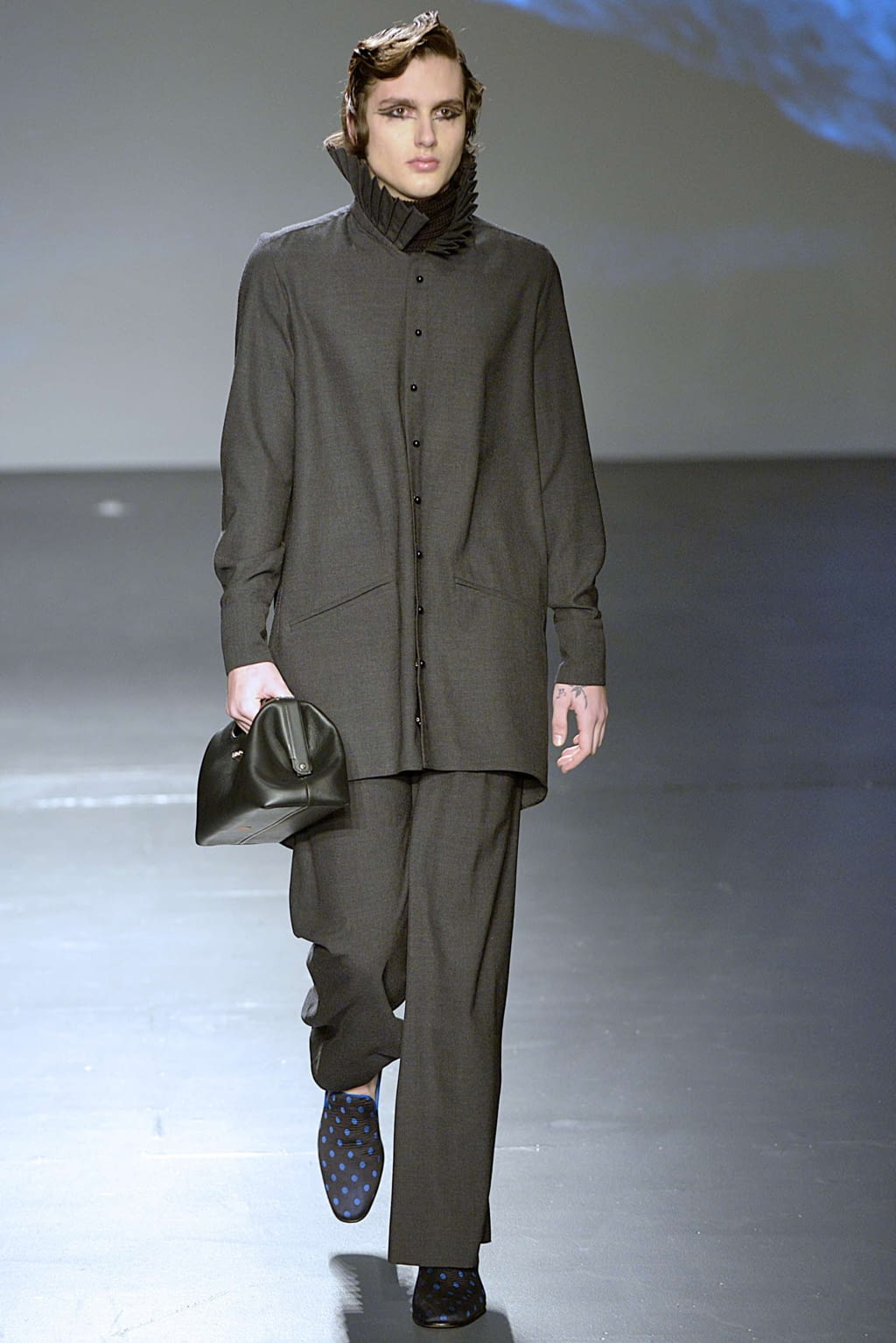 Fashion Week New York Fall/Winter 2019 look 8 from the Palomo Spain collection menswear