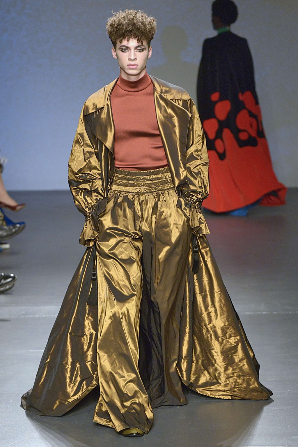 Fashion Week New York Fall/Winter 2019 look 27 de la collection Palomo Spain menswear