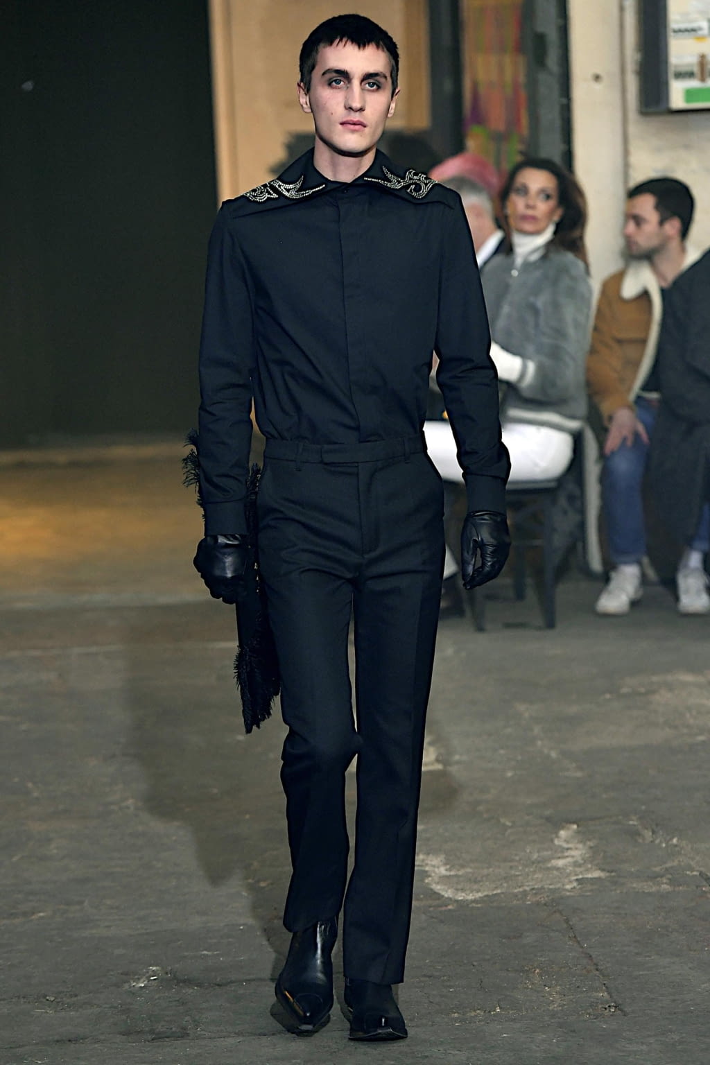 Fashion Week Paris Fall/Winter 2020 look 2 de la collection Palomo Spain menswear