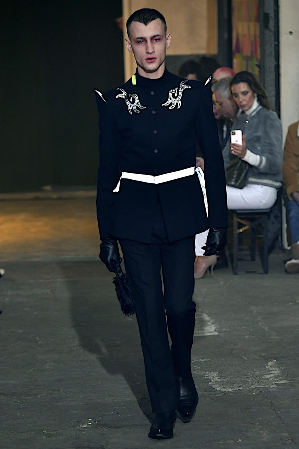 Fashion Week Paris Fall/Winter 2020 look 3 from the Palomo Spain collection menswear
