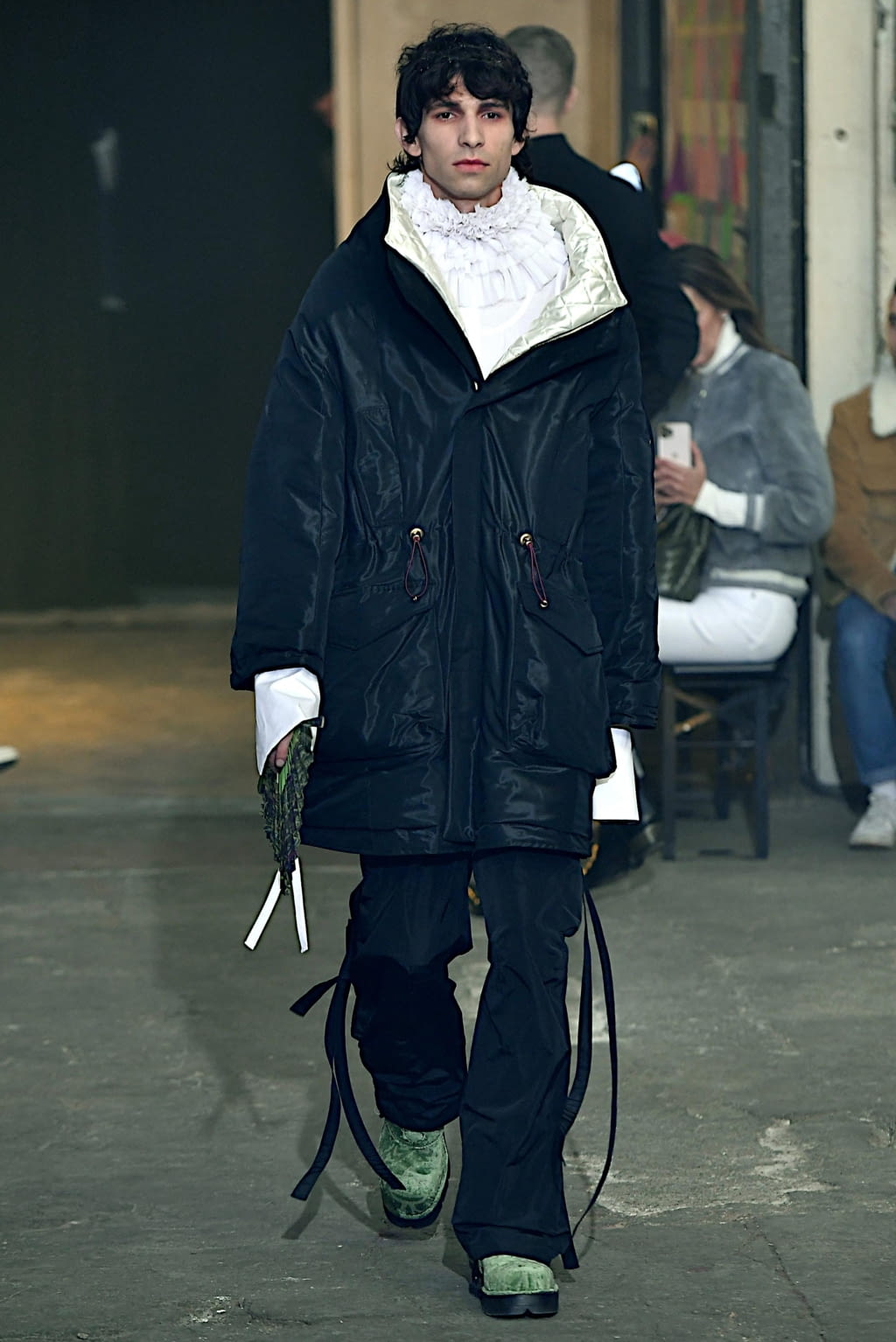 Fashion Week Paris Fall/Winter 2020 look 7 from the Palomo Spain collection 男装