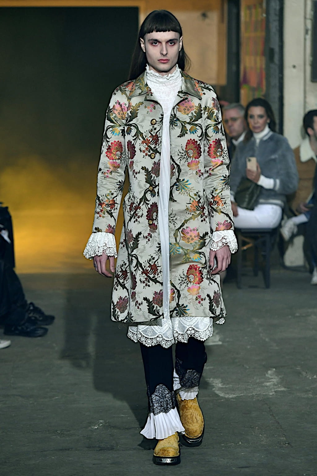 Fashion Week Paris Fall/Winter 2020 look 11 from the Palomo Spain collection menswear