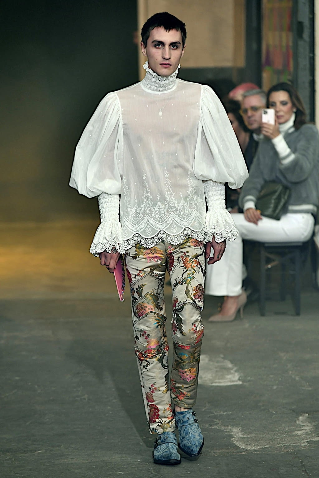Fashion Week Paris Fall/Winter 2020 look 15 de la collection Palomo Spain menswear