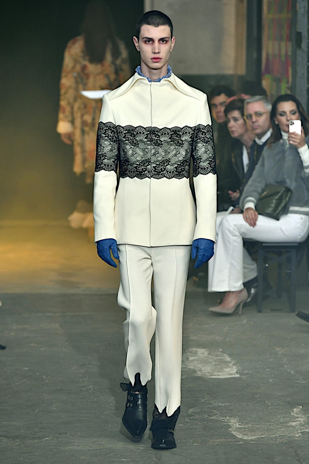 Fashion Week Paris Fall/Winter 2020 look 16 de la collection Palomo Spain menswear