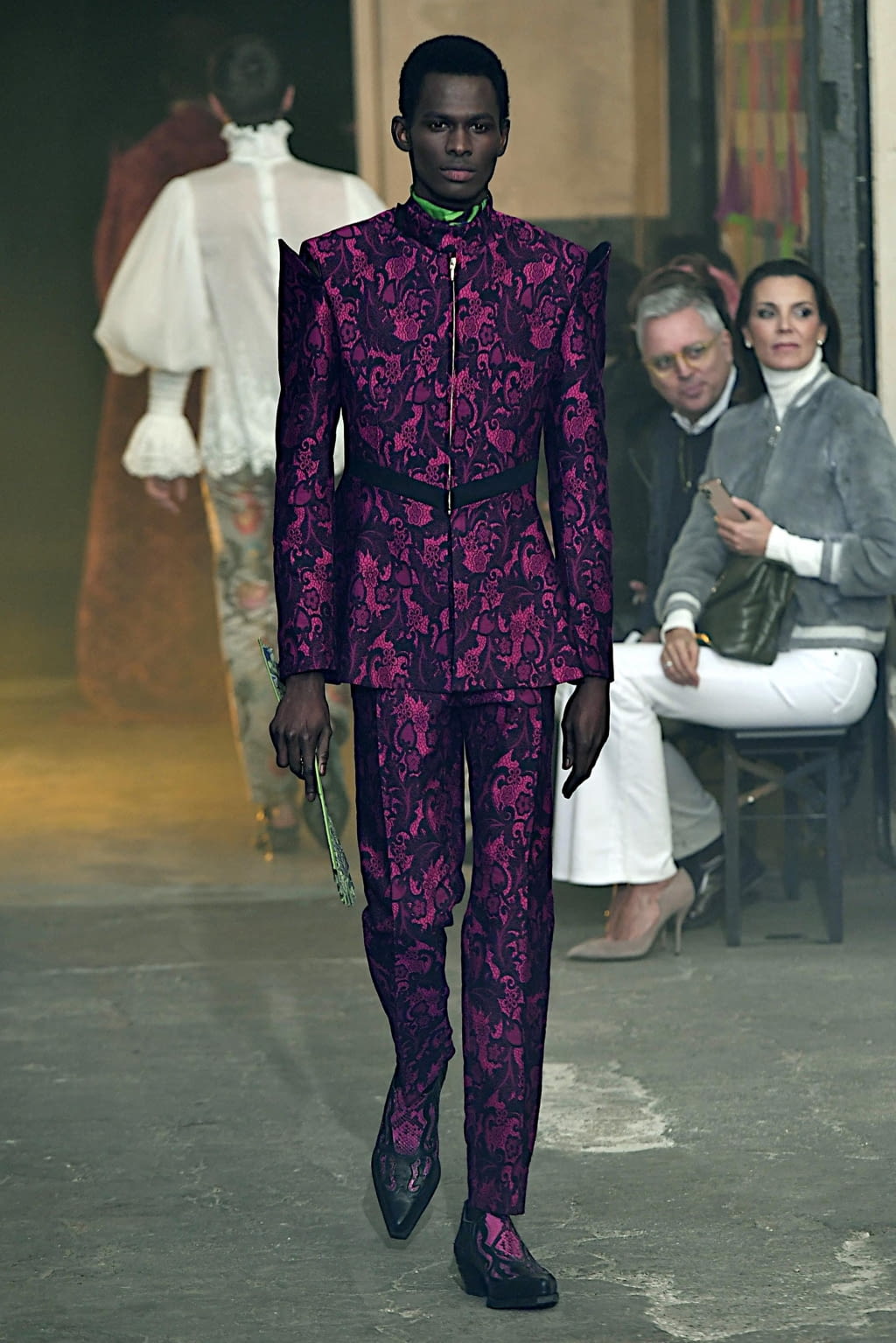 Fashion Week Paris Fall/Winter 2020 look 19 from the Palomo Spain collection menswear