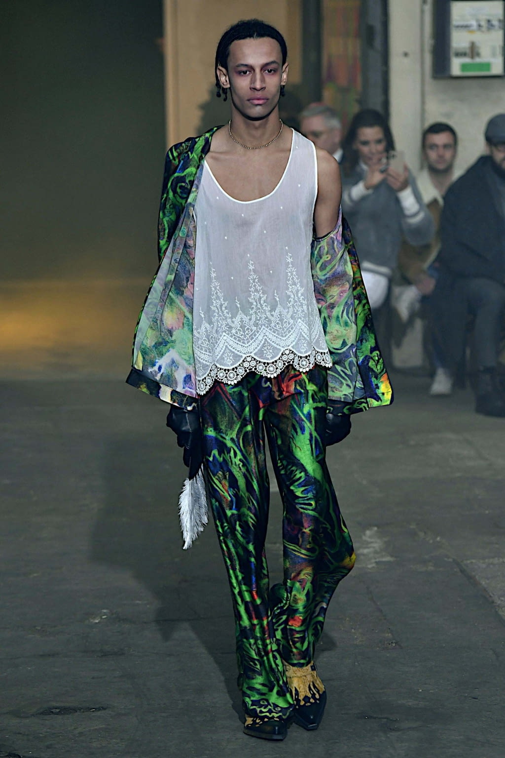 Fashion Week Paris Fall/Winter 2020 look 25 de la collection Palomo Spain menswear