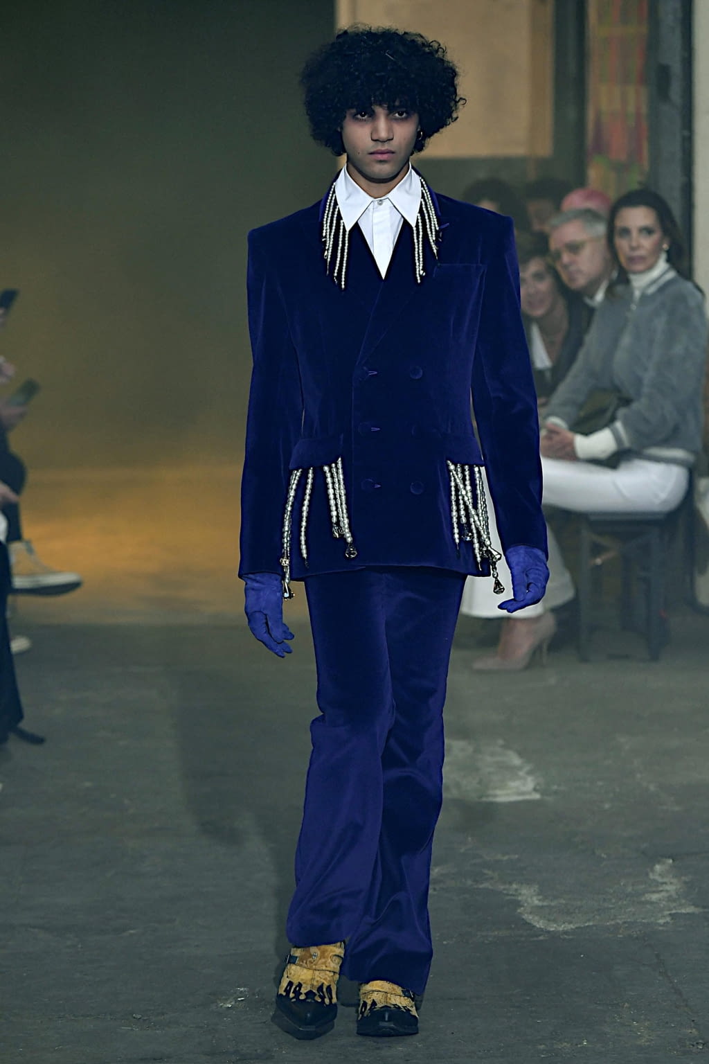 Fashion Week Paris Fall/Winter 2020 look 30 from the Palomo Spain collection menswear