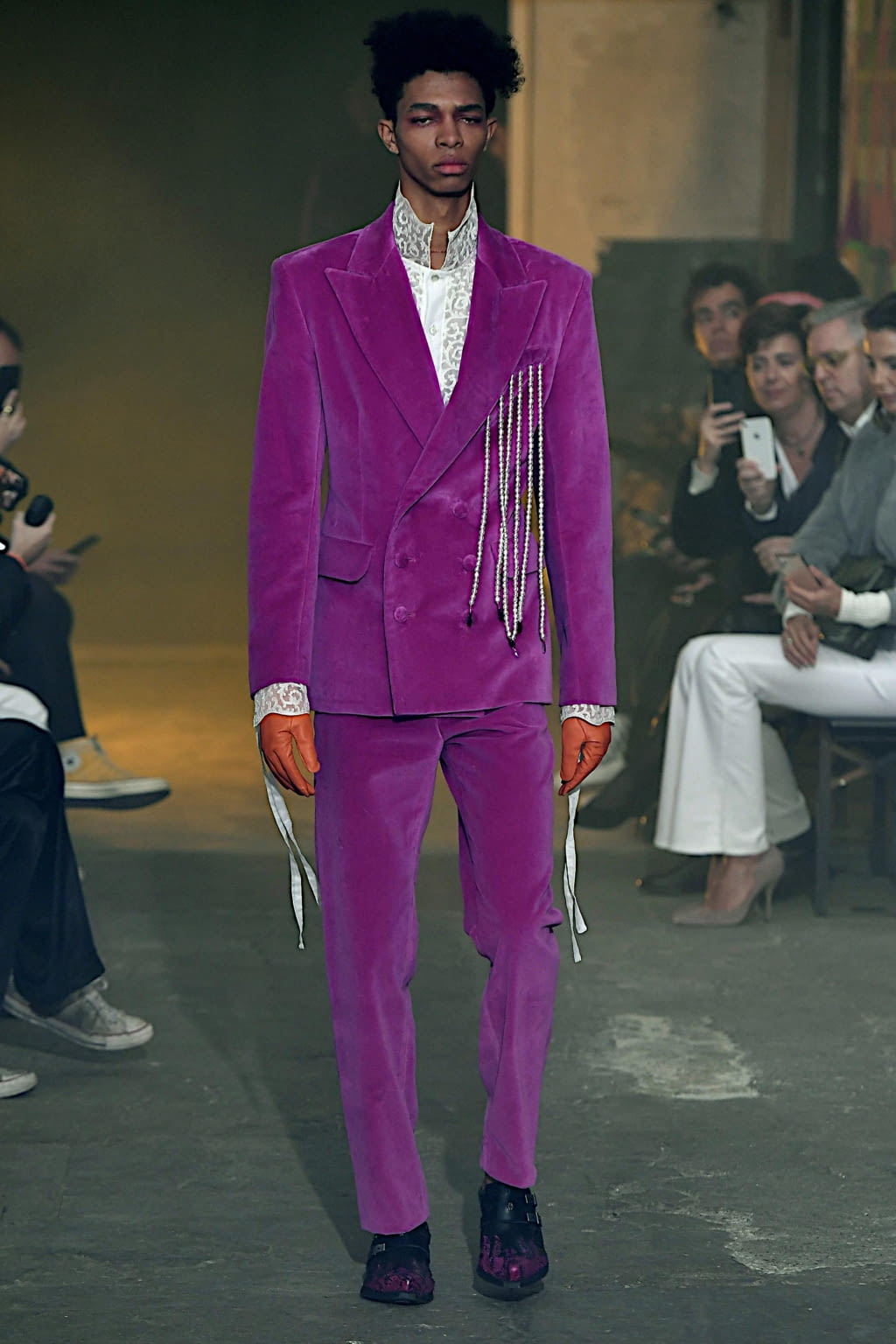 Fashion Week Paris Fall/Winter 2020 look 31 from the Palomo Spain collection menswear