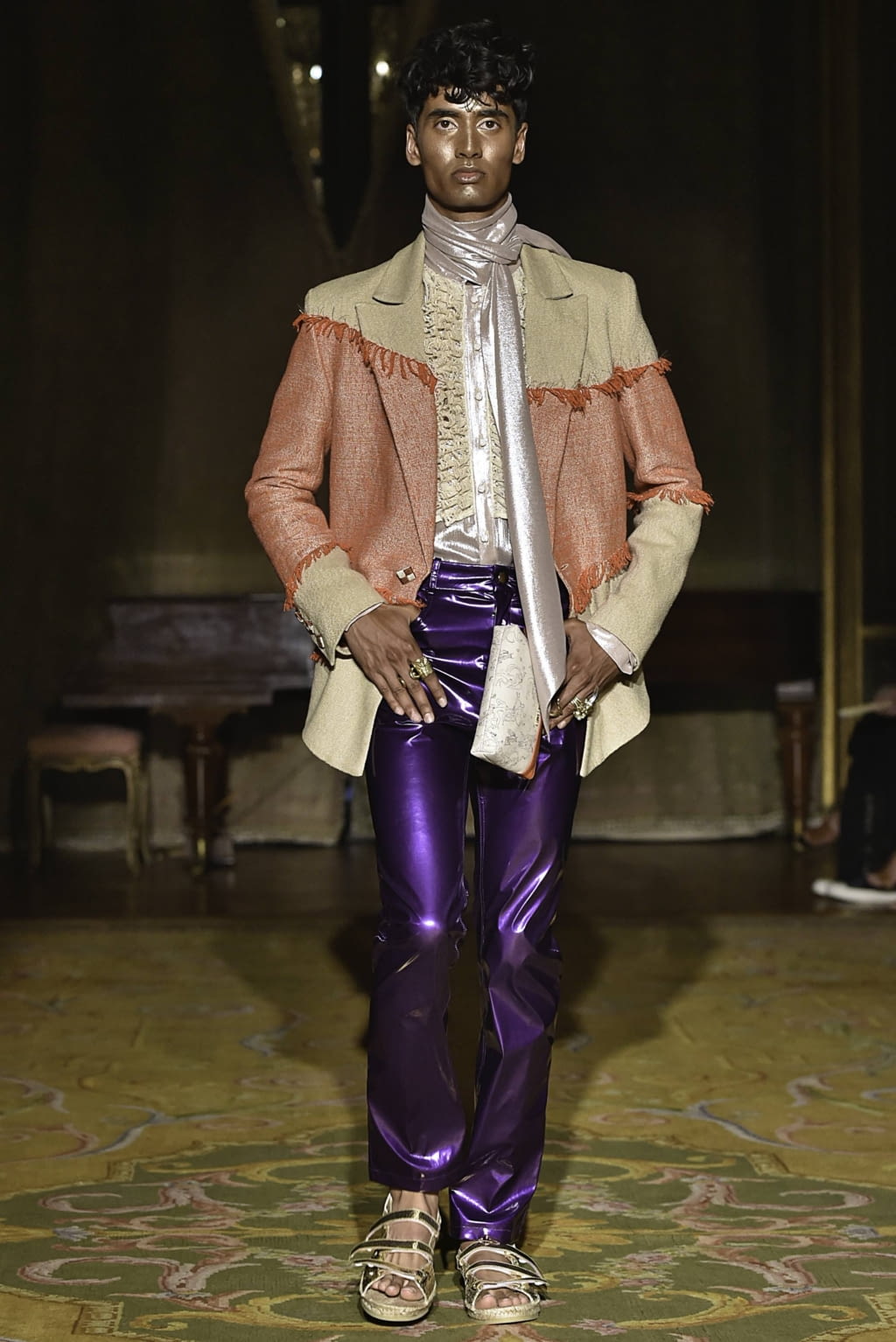Fashion Week Paris Spring/Summer 2020 look 9 from the Palomo Spain collection 男装