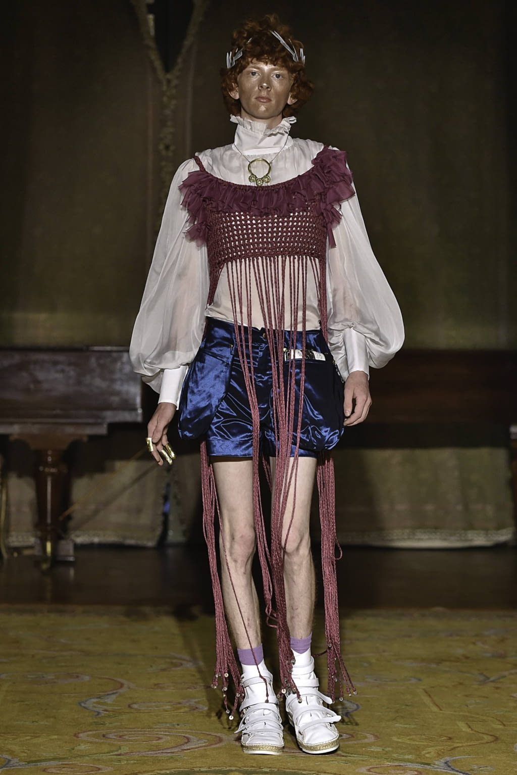 Fashion Week Paris Spring/Summer 2020 look 16 de la collection Palomo Spain menswear