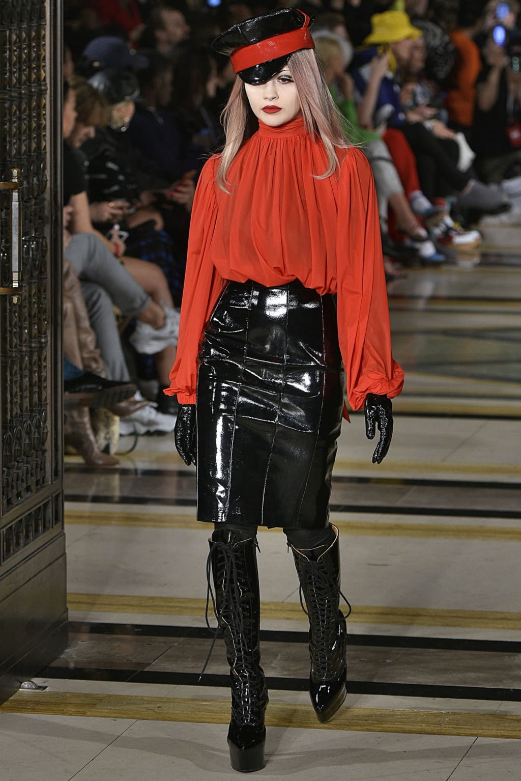 Fashion Week London Fall/Winter 2019 look 13 from the Pam Hogg collection womenswear