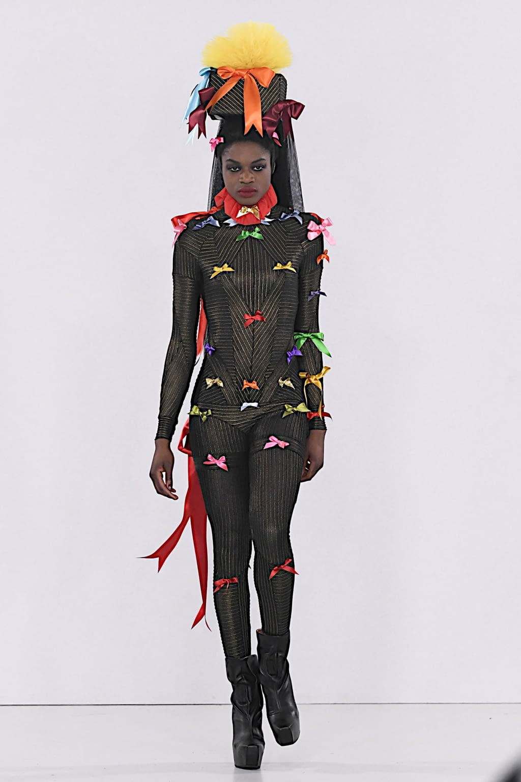 Fashion Week London Fall/Winter 2020 look 15 from the Pam Hogg collection womenswear