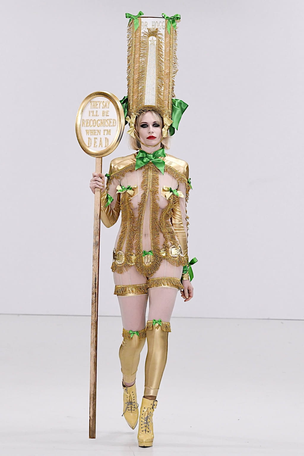 Fashion Week London Fall/Winter 2020 look 36 from the Pam Hogg collection womenswear
