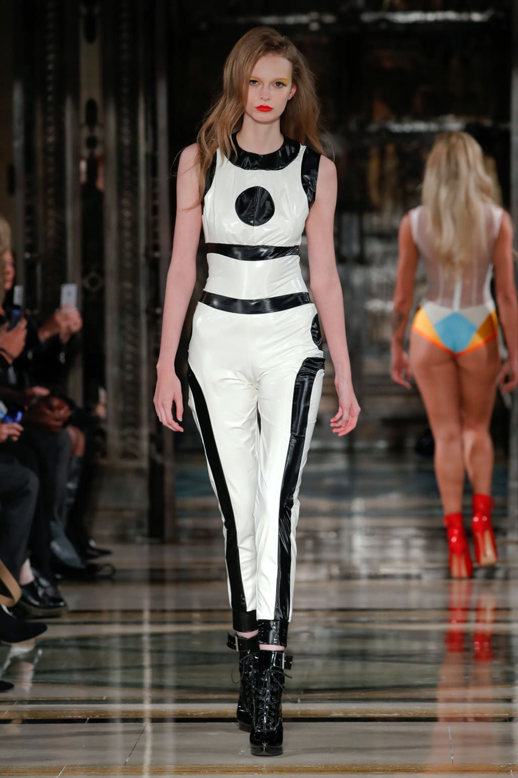 Fashion Week London Spring/Summer 2018 look 13 from the Pam Hogg collection womenswear