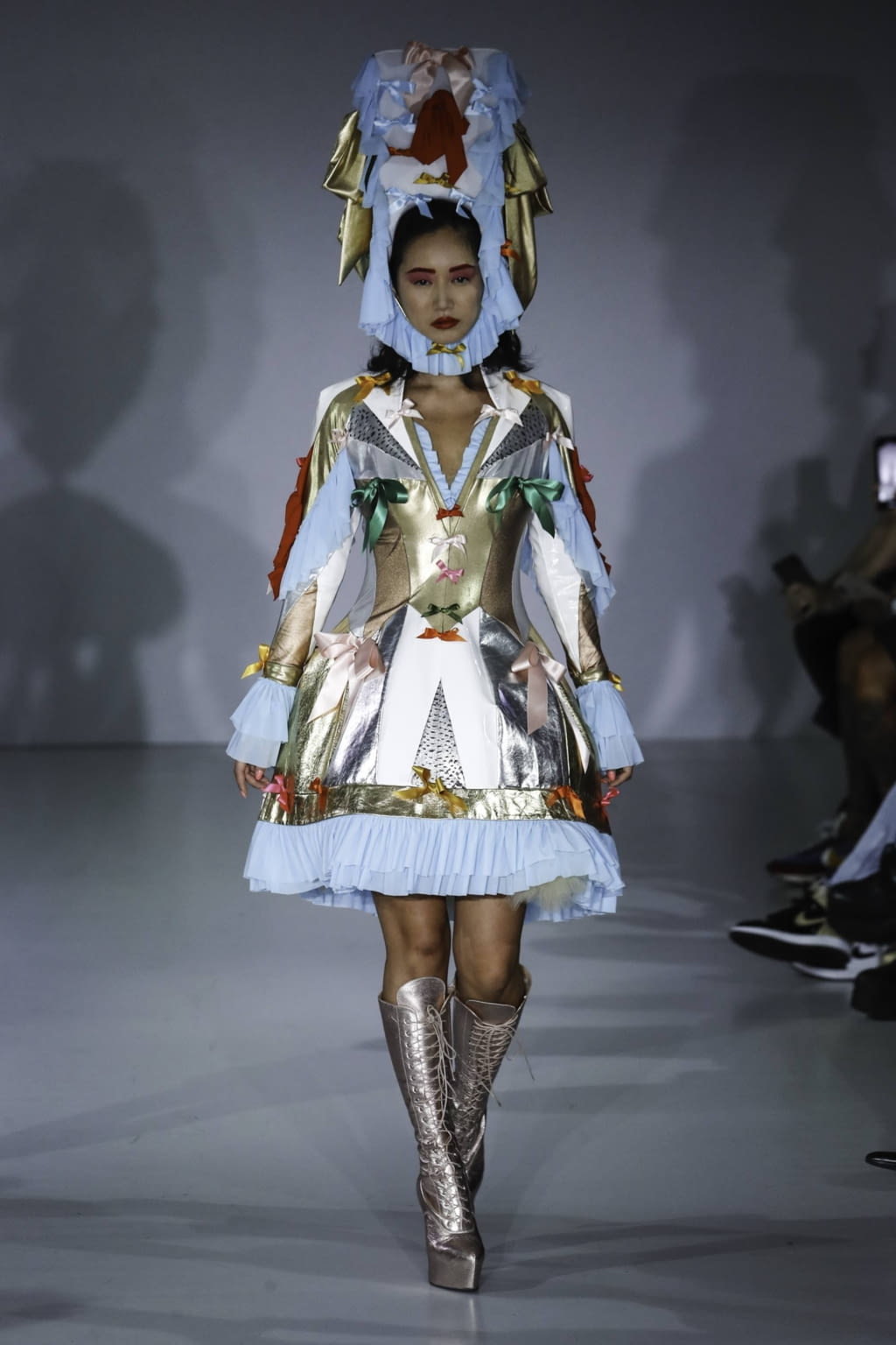 Fashion Week London Spring/Summer 2020 look 1 from the Pam Hogg collection womenswear