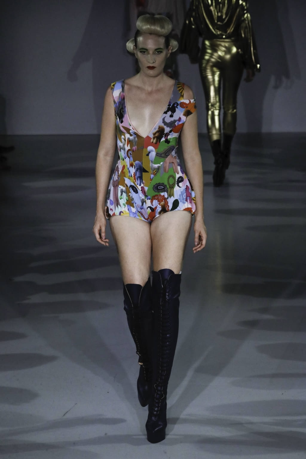 Fashion Week London Spring/Summer 2020 look 9 from the Pam Hogg collection womenswear