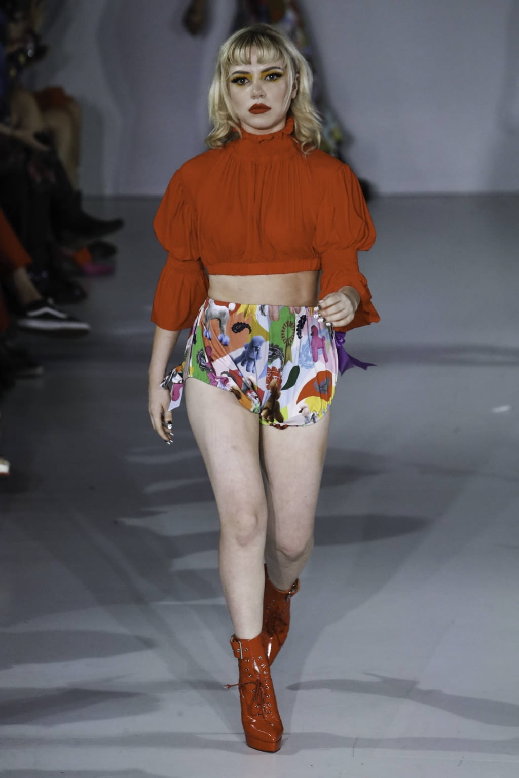 Fashion Week London Spring/Summer 2020 look 14 from the Pam Hogg collection womenswear