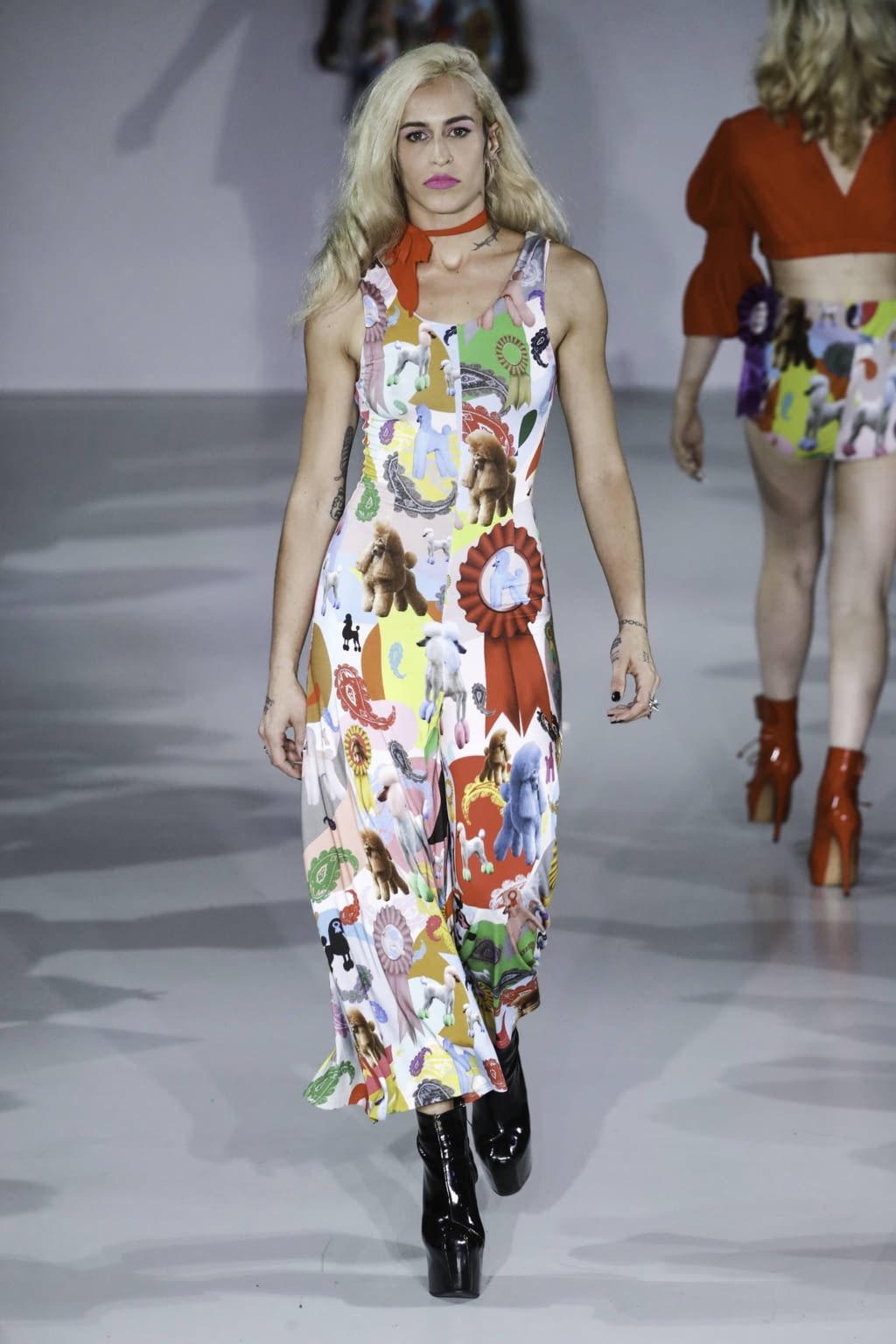 Fashion Week London Spring/Summer 2020 look 15 from the Pam Hogg collection womenswear
