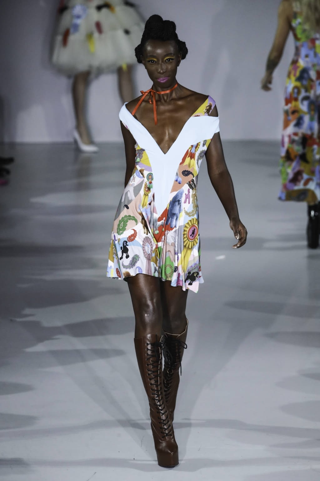 Fashion Week London Spring/Summer 2020 look 16 from the Pam Hogg collection womenswear