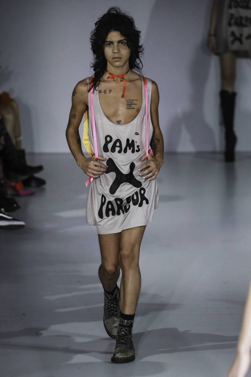 Fashion Week London Spring/Summer 2020 look 27 from the Pam Hogg collection womenswear