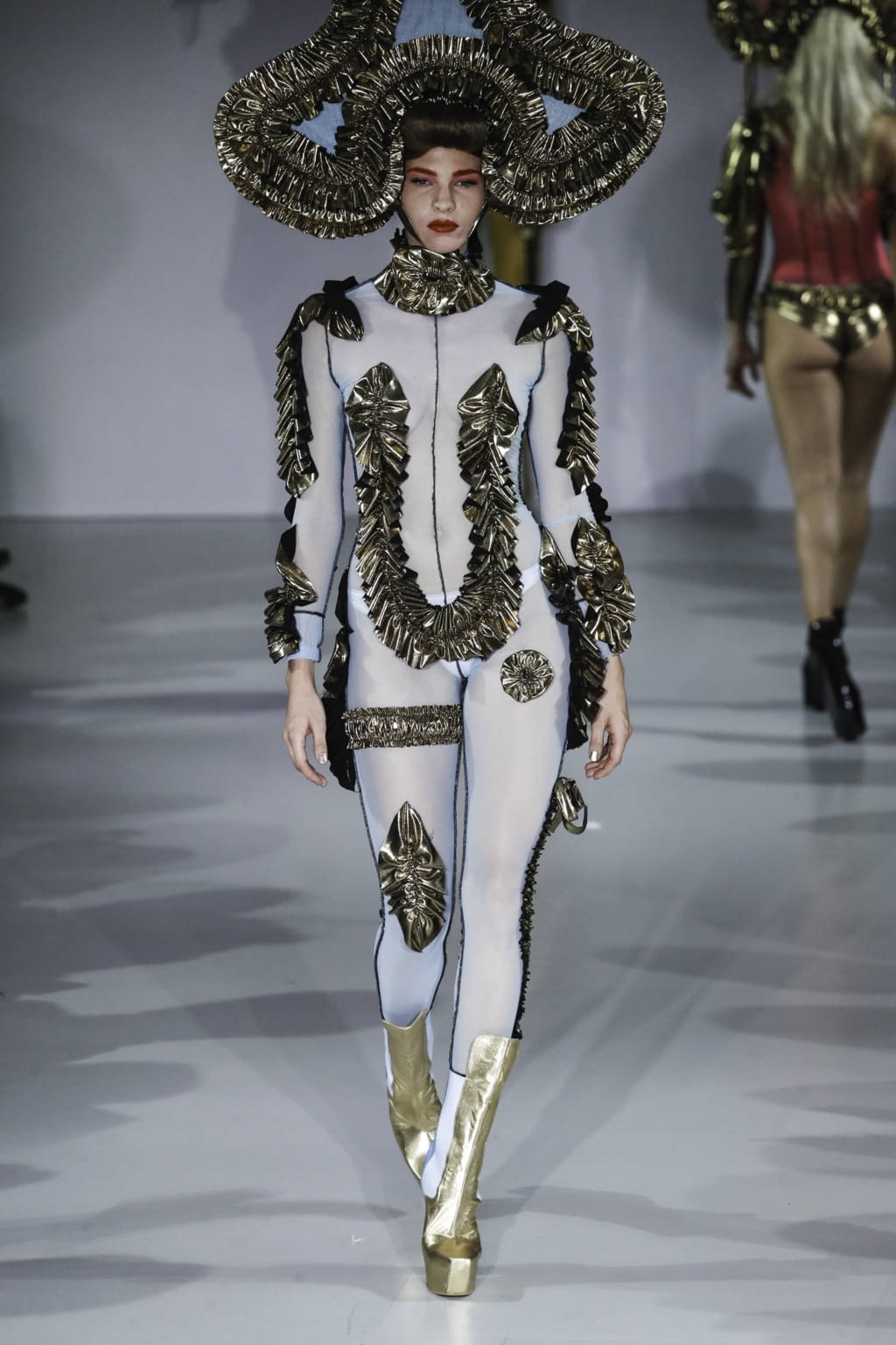 Fashion Week London Spring/Summer 2020 look 35 from the Pam Hogg collection womenswear