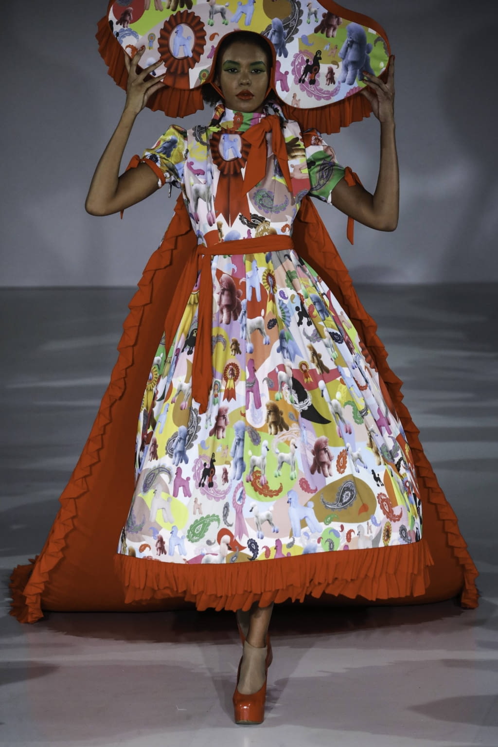 Fashion Week London Spring/Summer 2020 look 40 from the Pam Hogg collection womenswear