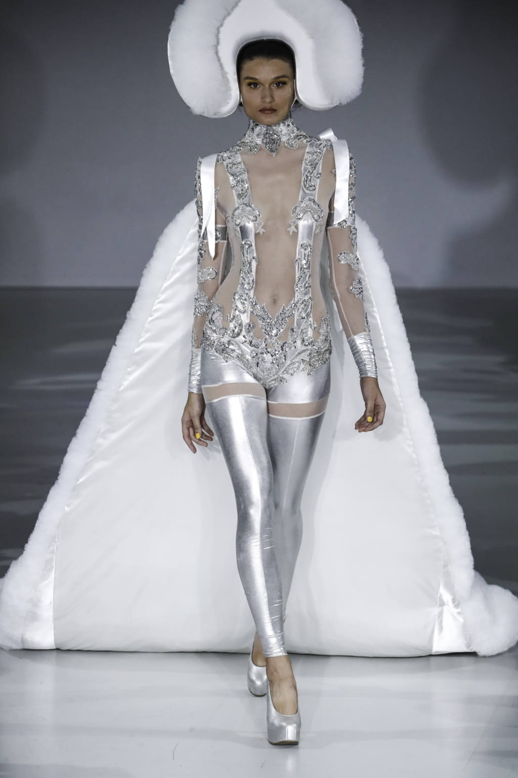 Fashion Week London Spring/Summer 2020 look 41 from the Pam Hogg collection womenswear