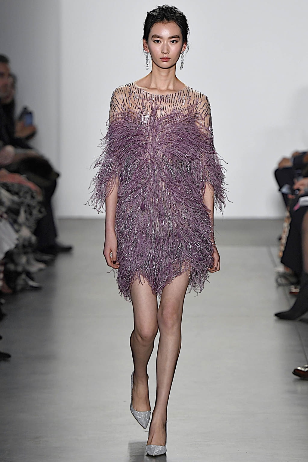 Fashion Week New York Fall/Winter 2019 look 14 from the Pamella Roland collection 女装