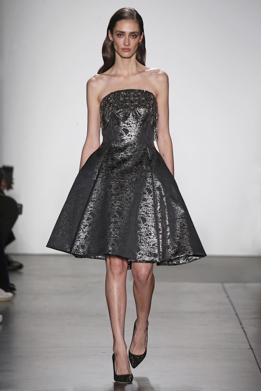 Fashion Week New York Fall/Winter 2020 look 4 de la collection Pamella Roland womenswear