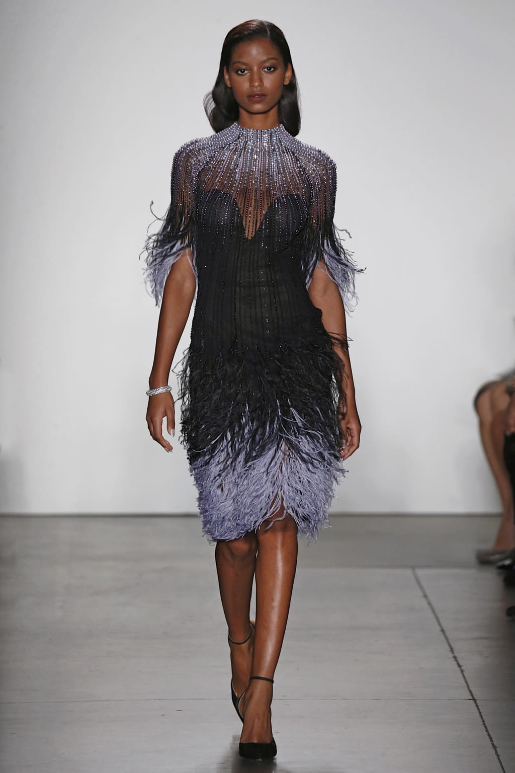 Fashion Week New York Fall/Winter 2020 look 15 from the Pamella Roland collection womenswear