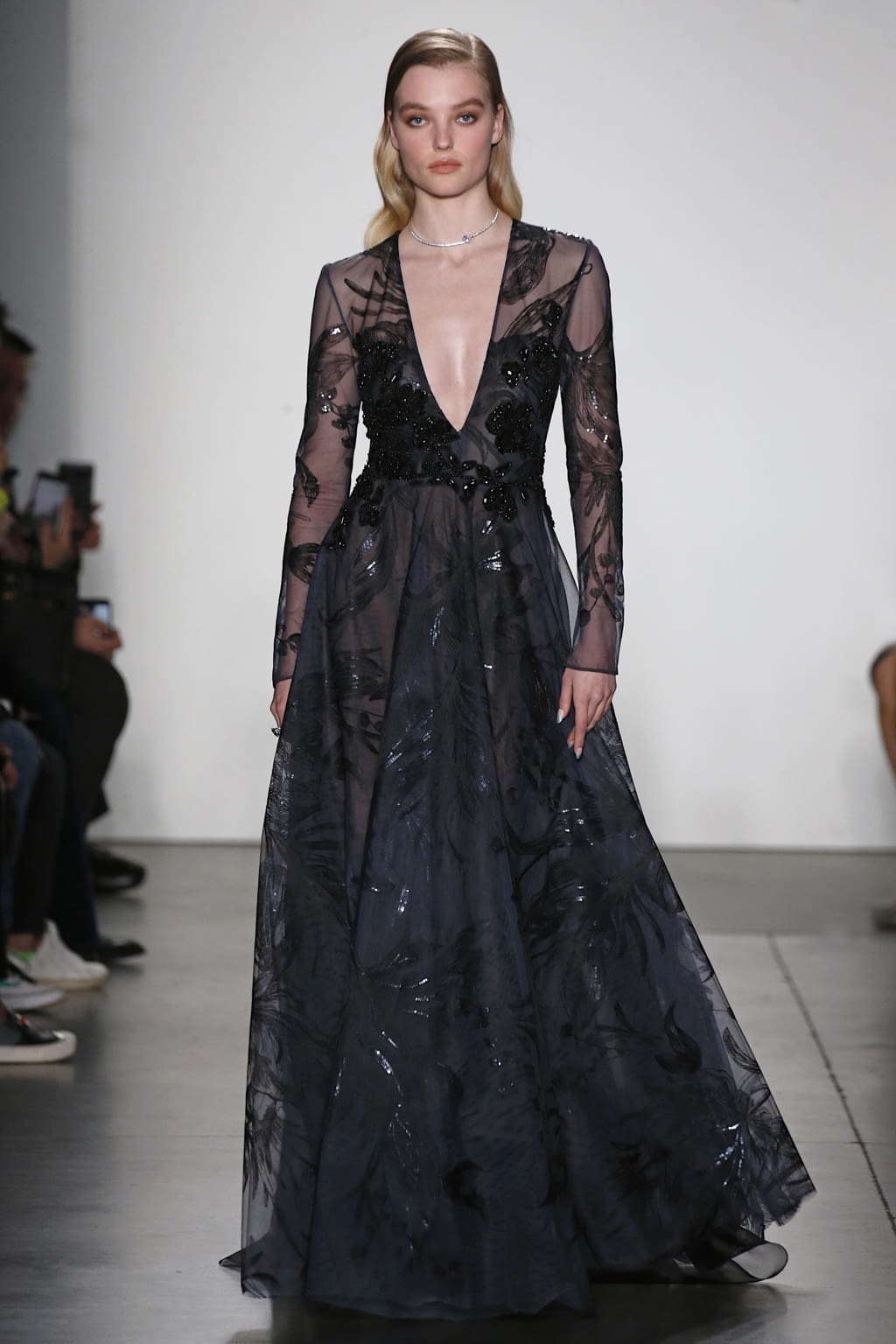Fashion Week New York Fall/Winter 2020 look 16 de la collection Pamella Roland womenswear