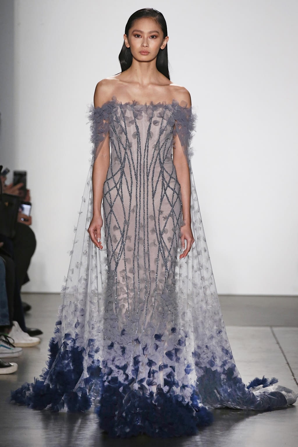 Fashion Week New York Fall/Winter 2020 look 30 from the Pamella Roland collection womenswear