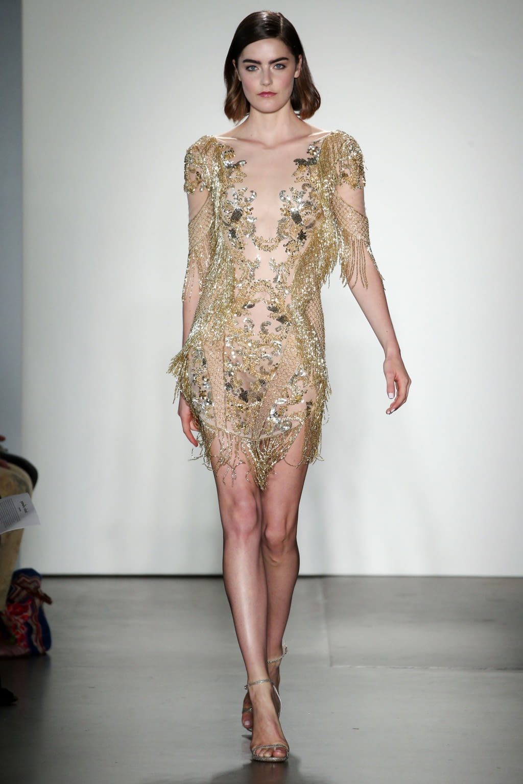 Fashion Week New York Spring/Summer 2018 look 15 from the Pamella Roland collection womenswear