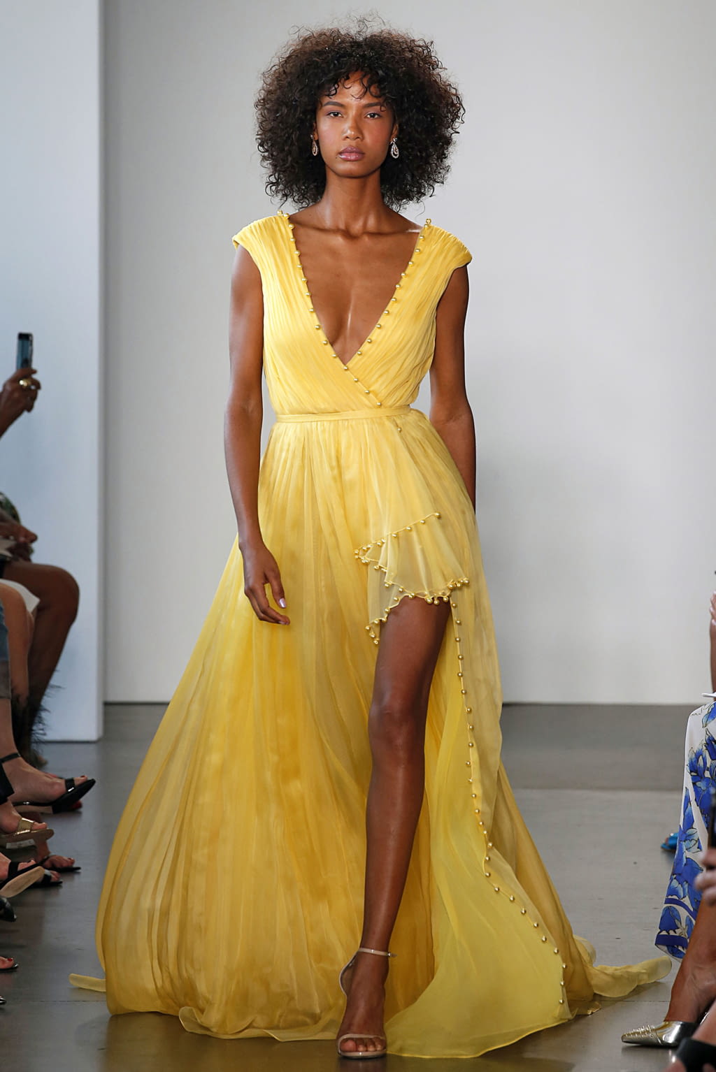 Fashion Week New York Spring/Summer 2019 look 2 de la collection Pamella Roland womenswear