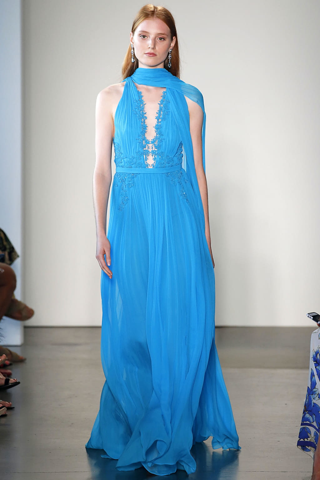 Fashion Week New York Spring/Summer 2019 look 13 from the Pamella Roland collection womenswear