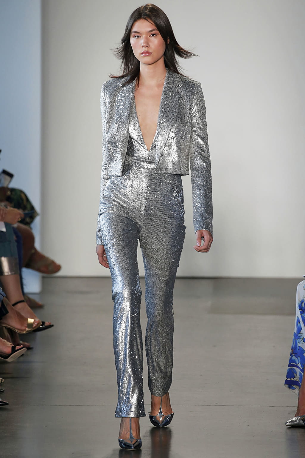 Fashion Week New York Spring/Summer 2019 look 15 from the Pamella Roland collection 女装