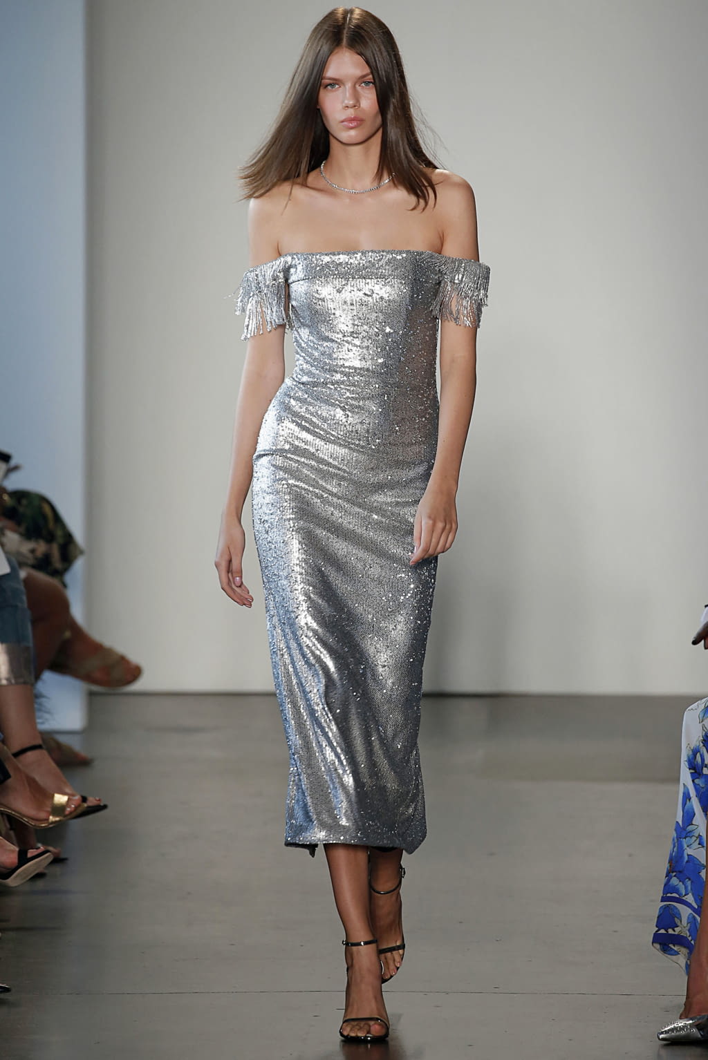 Fashion Week New York Spring/Summer 2019 look 16 from the Pamella Roland collection womenswear
