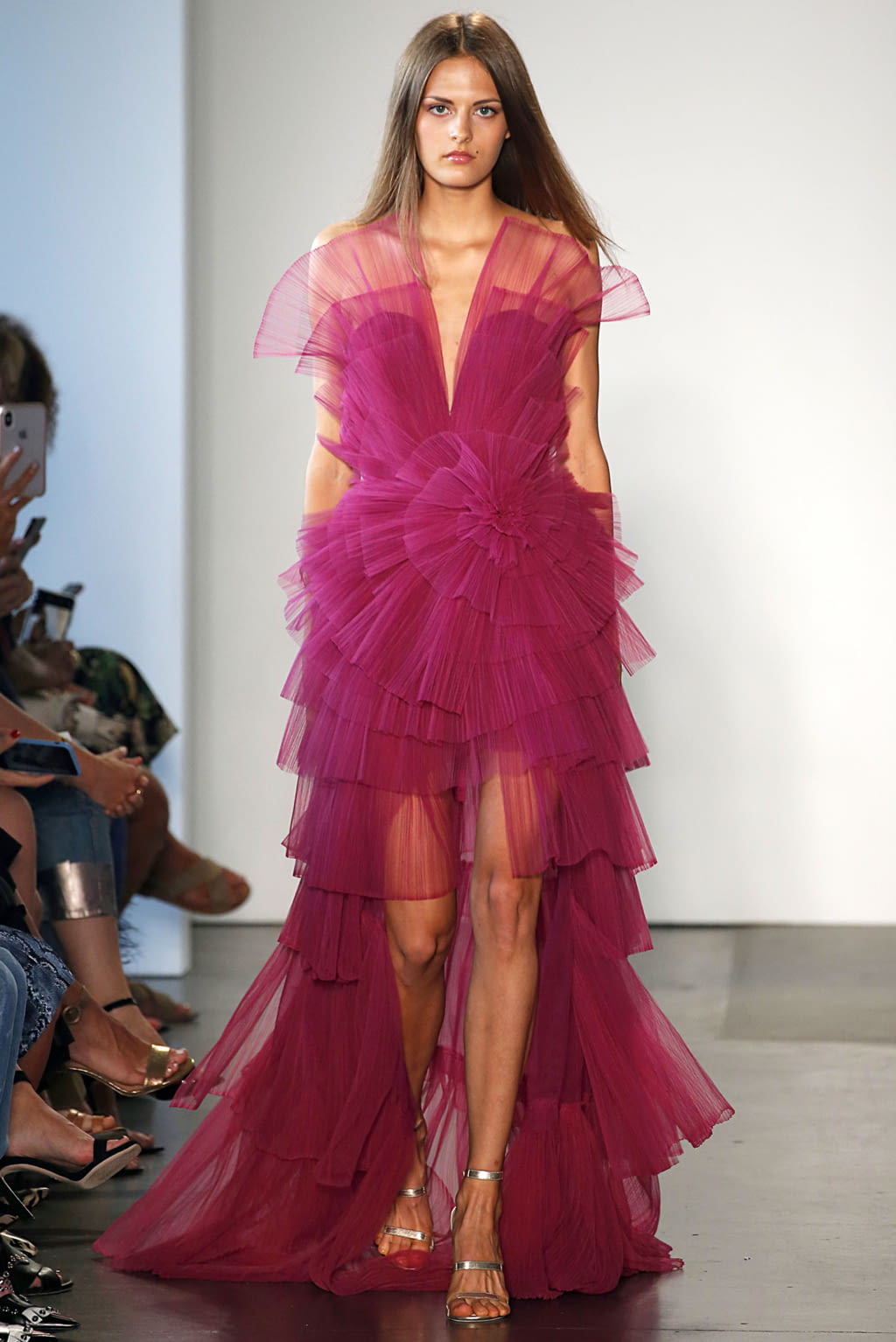 Fashion Week New York Spring/Summer 2019 look 20 from the Pamella Roland collection womenswear