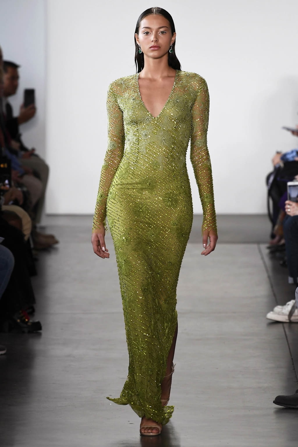 Fashion Week New York Spring/Summer 2020 look 11 from the Pamella Roland collection womenswear