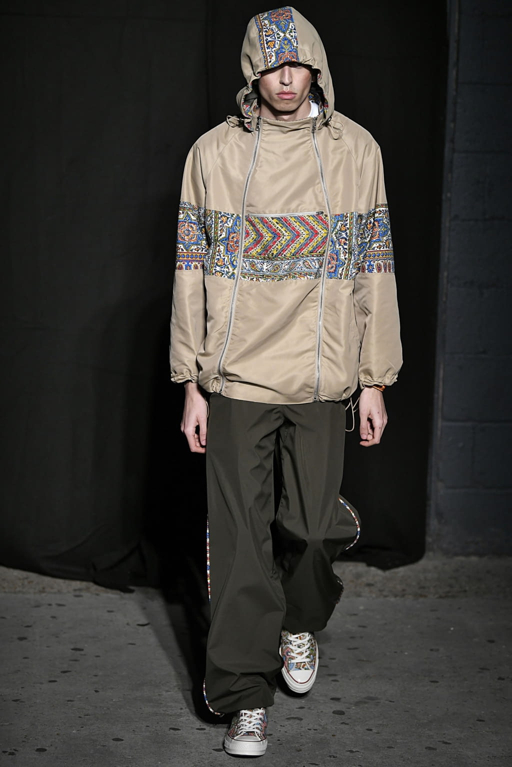 Fashion Week London Fall/Winter 2019 look 13 from the Paria Farzaneh collection 男装