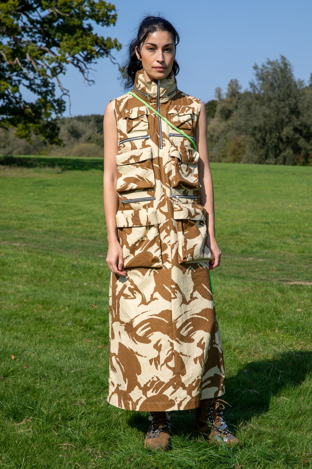 Fashion Week London Spring/Summer 2021 look 2 from the Paria Farzaneh collection womenswear