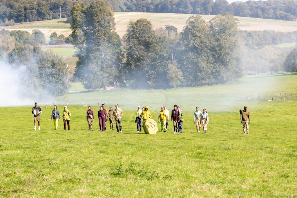 Fashion Week London Spring/Summer 2021 look 27 from the Paria Farzaneh collection womenswear