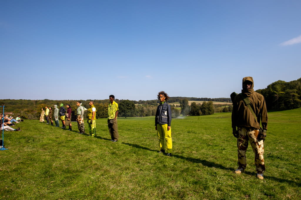 Fashion Week London Spring/Summer 2021 look 30 from the Paria Farzaneh collection 女装