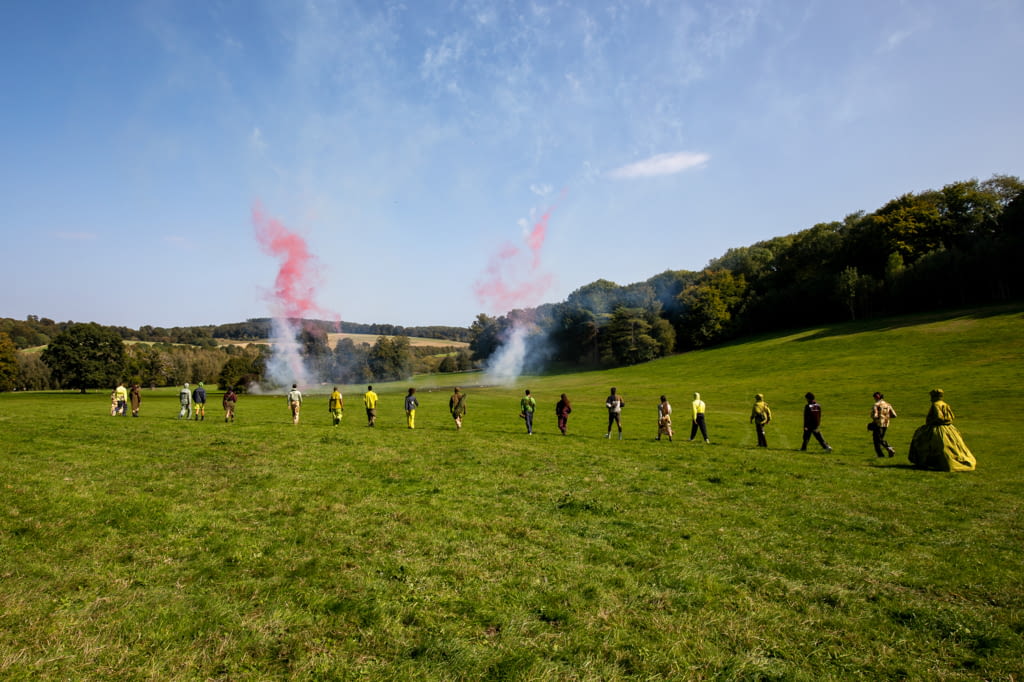 Fashion Week London Spring/Summer 2021 look 34 from the Paria Farzaneh collection womenswear