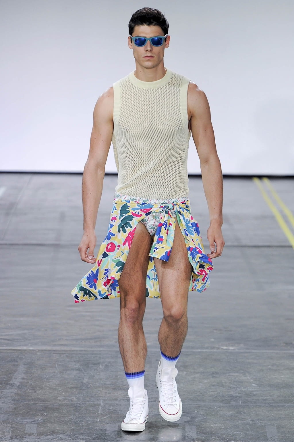Fashion Week New York Spring/Summer 2019 look 3 from the Parke & Ronen collection menswear