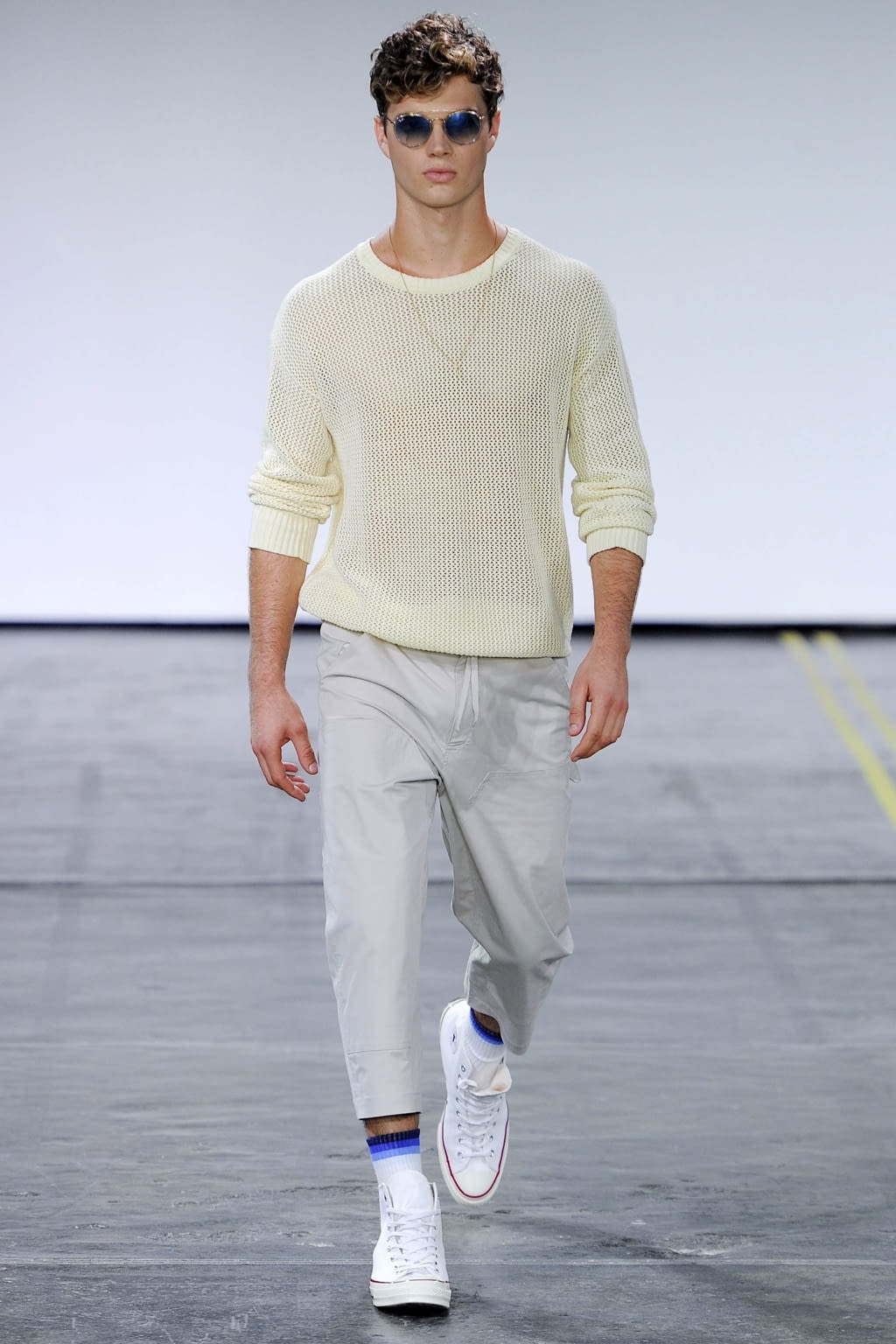 Fashion Week New York Spring/Summer 2019 look 6 from the Parke & Ronen collection 男装
