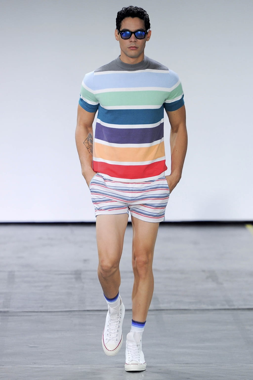 Fashion Week New York Spring/Summer 2019 look 8 from the Parke & Ronen collection menswear