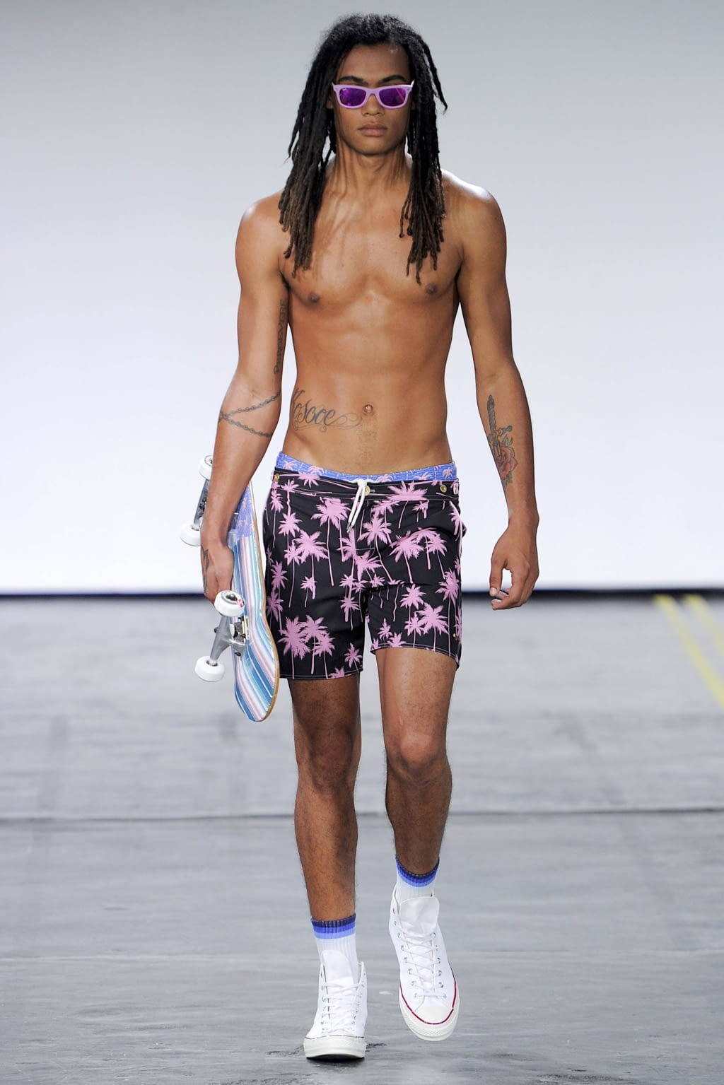 Fashion Week New York Spring/Summer 2019 look 17 from the Parke & Ronen collection 男装