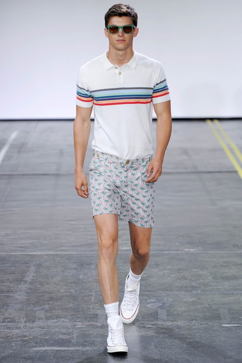 Fashion Week New York Spring/Summer 2019 look 19 from the Parke & Ronen collection 男装